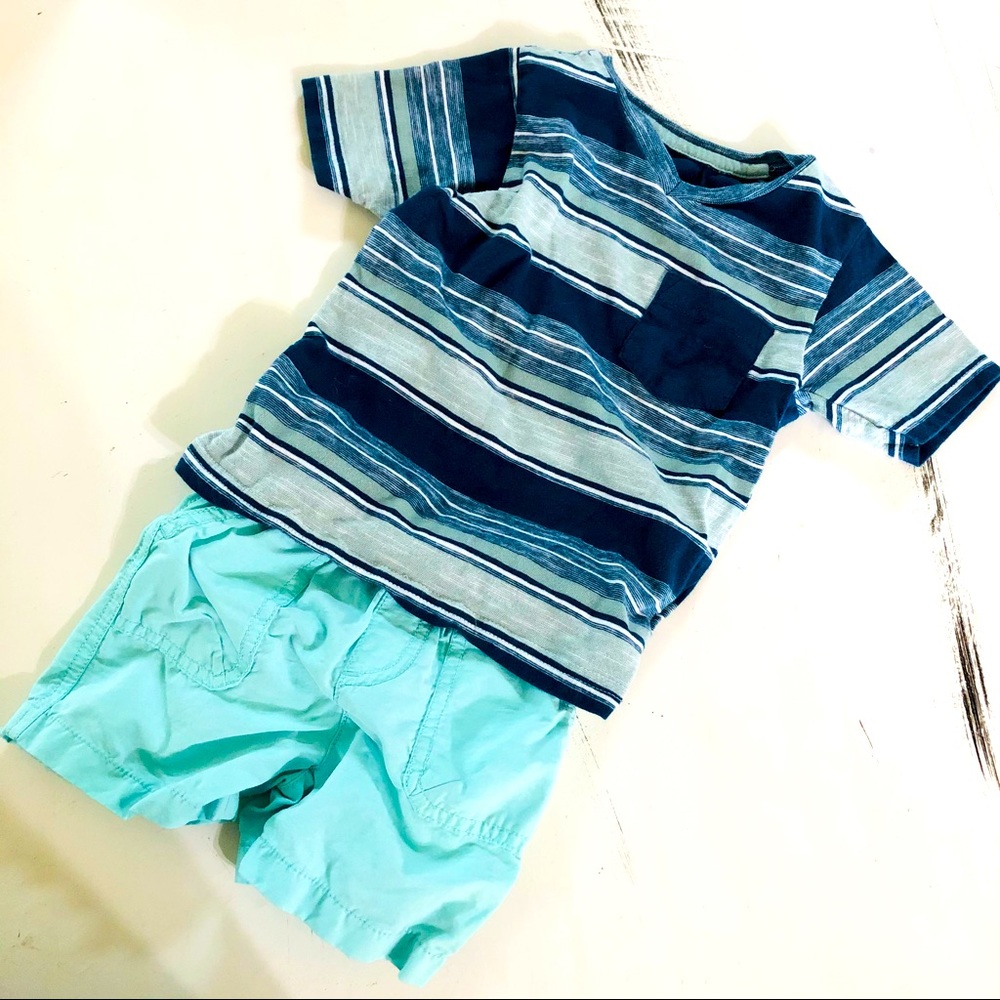 12 month mint outfit